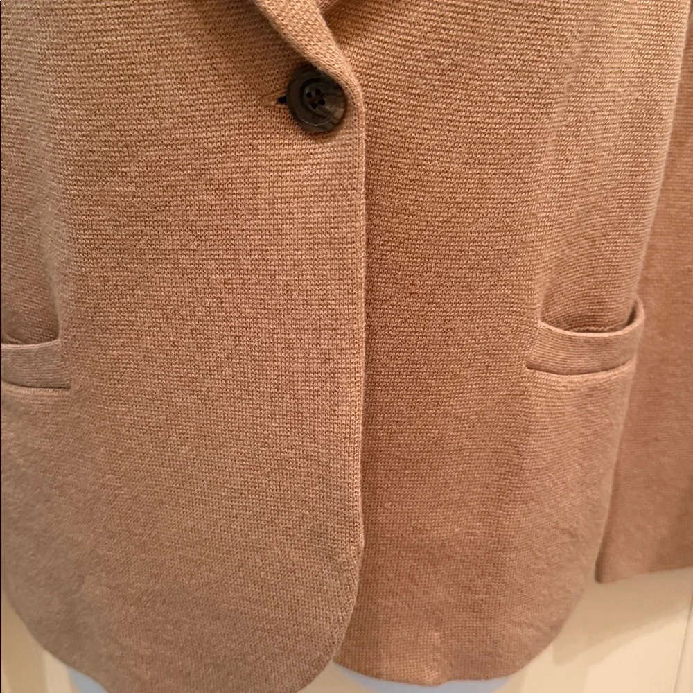 J.Crew Factory Schoolboy Sweater Blazer - Heather Acorn - XS - BNWT - Picture 4 of 8